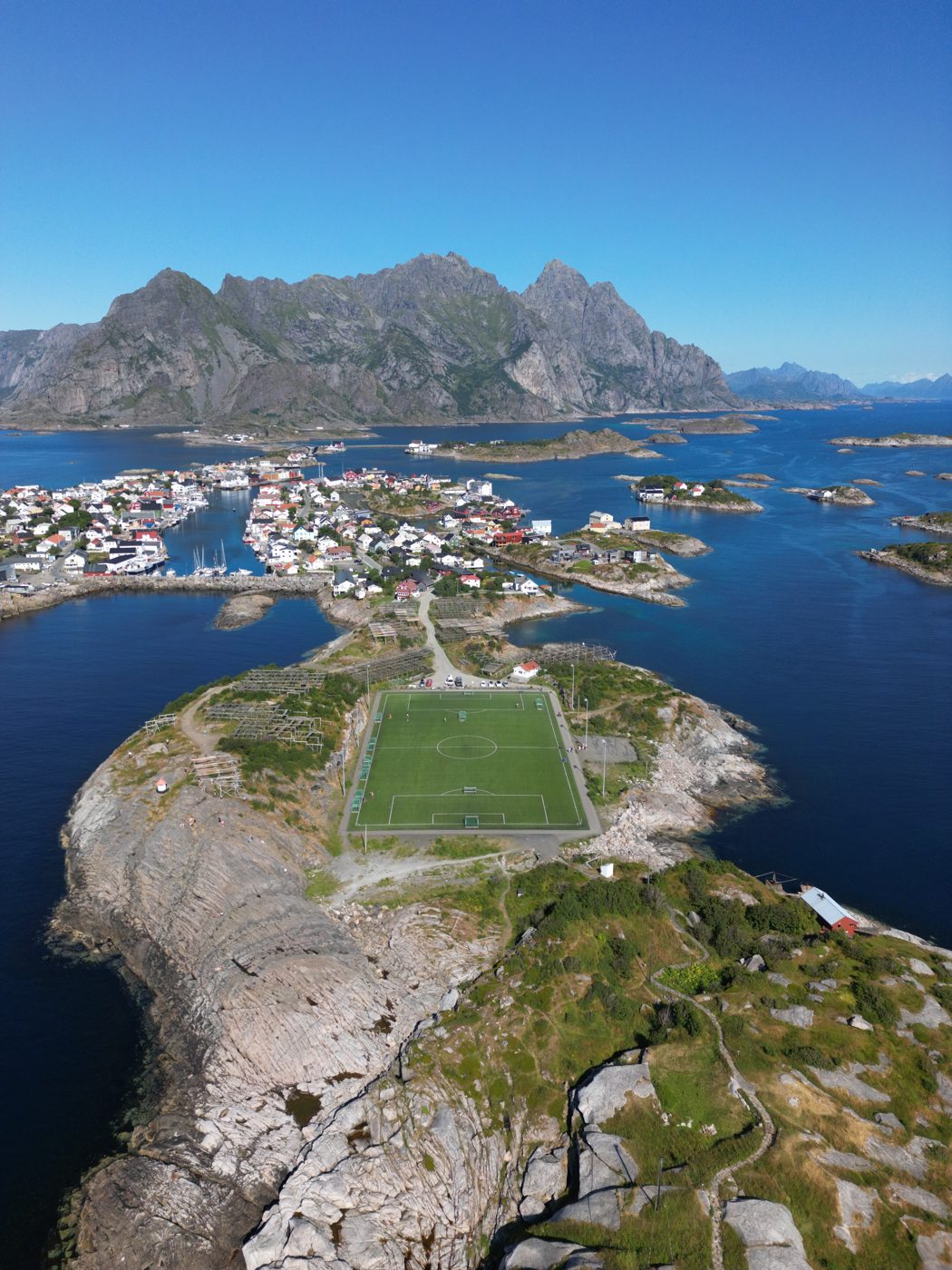 Norwegen aus der Luft